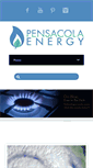 Mobile Screenshot of pensacolaenergy.com